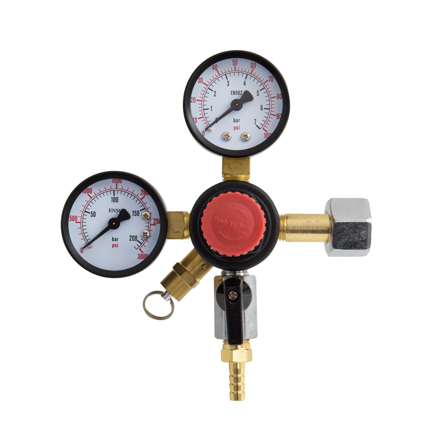 Redukční ventil pro CO2 láhev