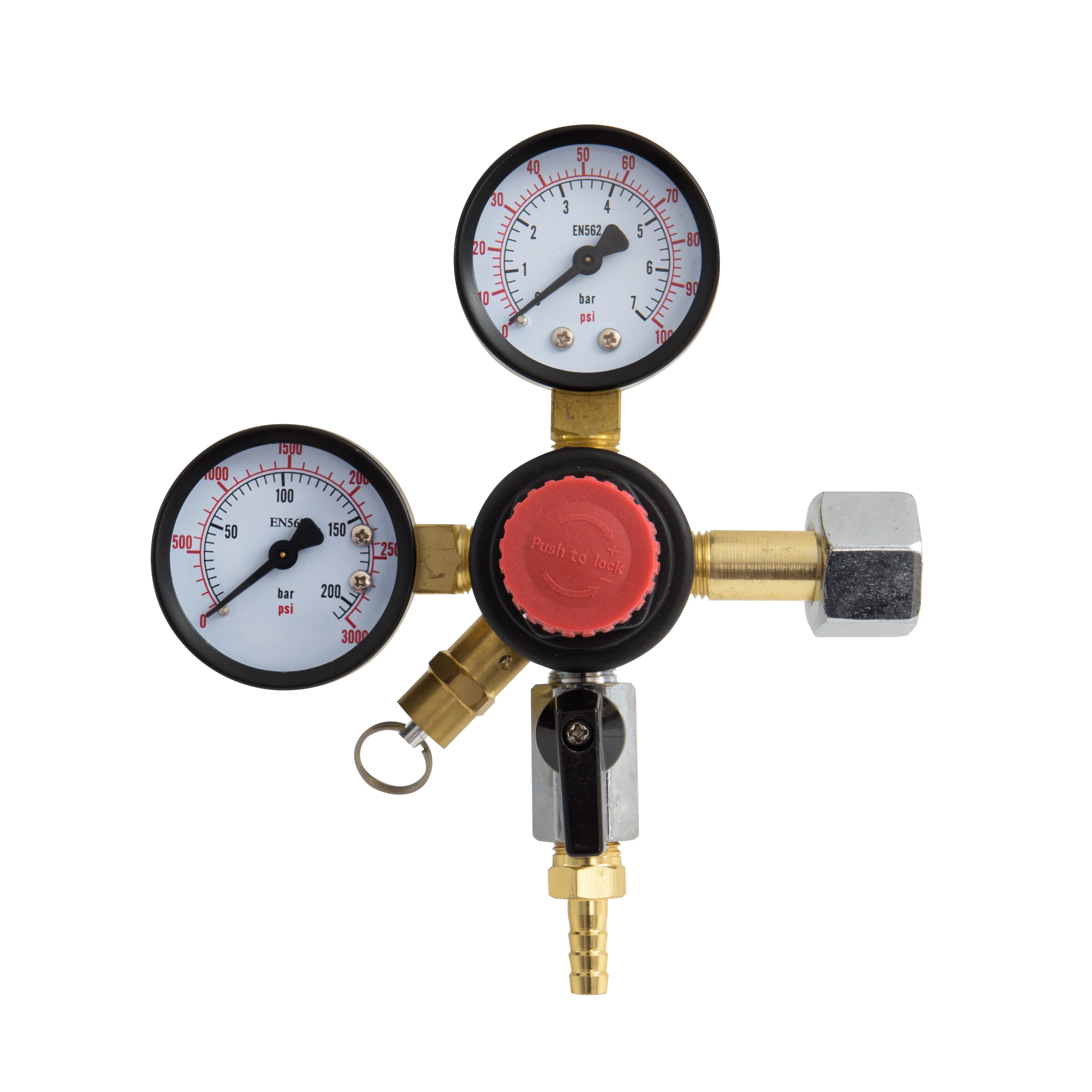 Redukční ventil pro CO2 láhev