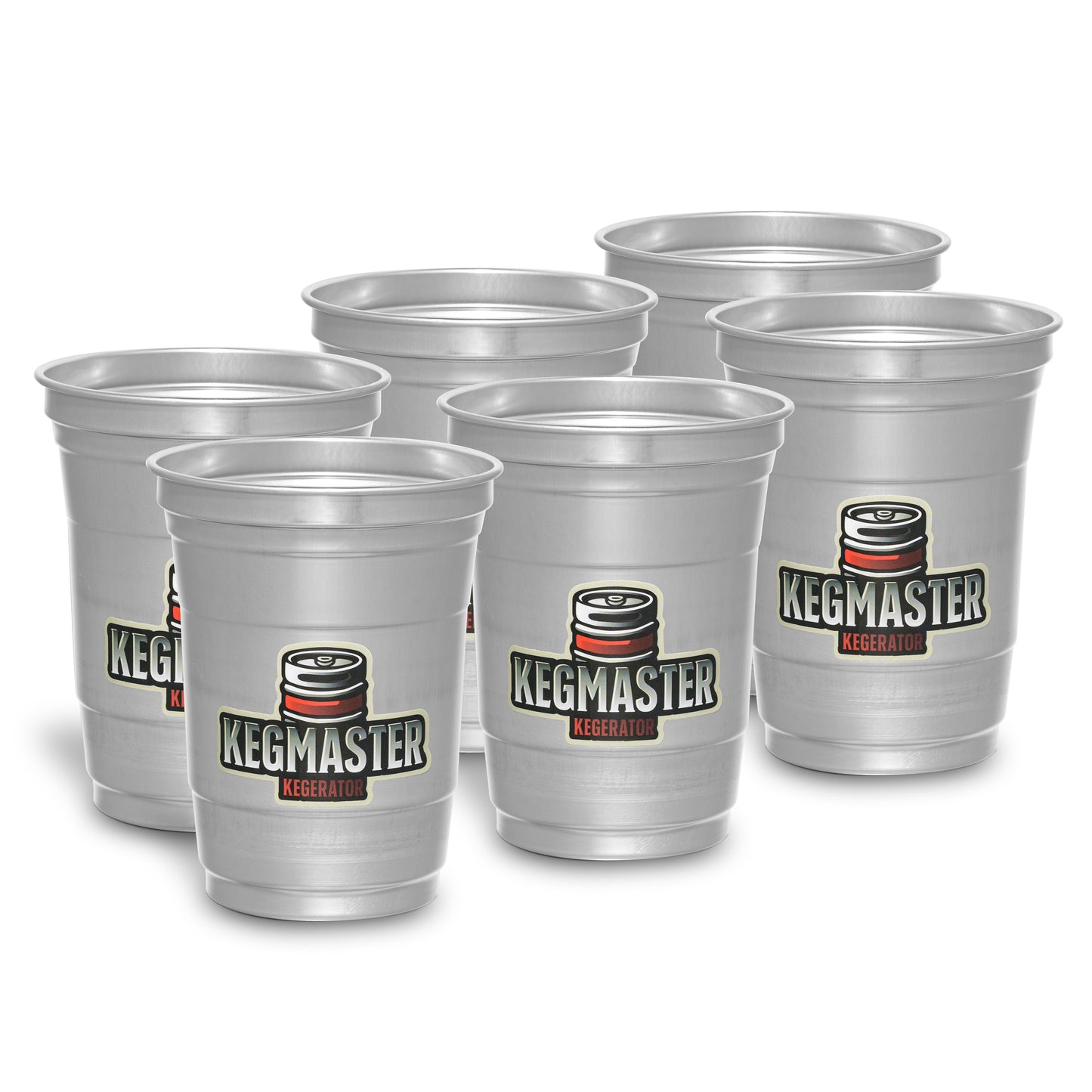 Hliníkový kelímek KegMaster (6ks)