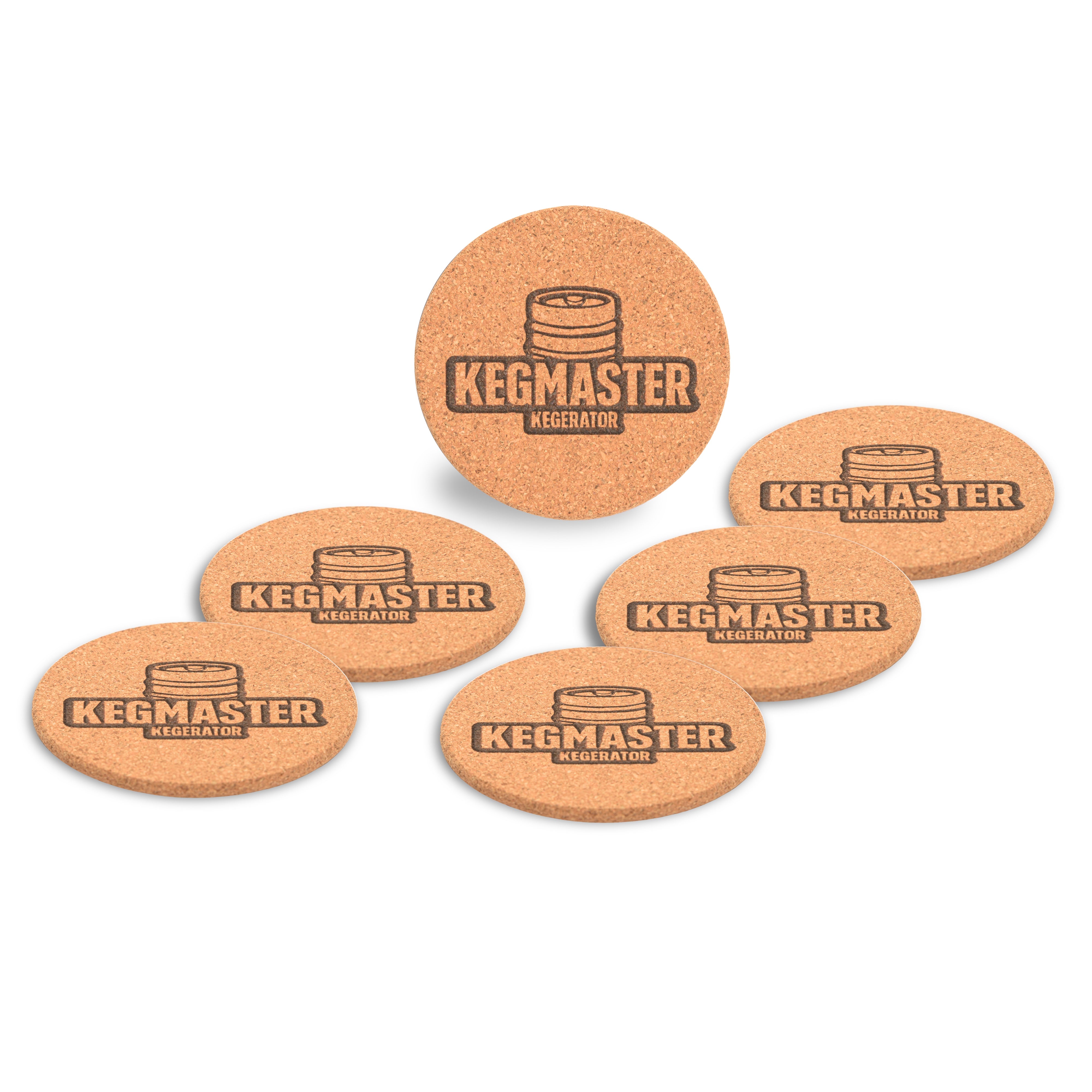 Podtácek KegMaster (6ks)